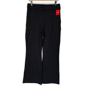 NWT Spanx Classic Black "The Perfect Pant" Hi Rise Flares Pull On Ponte XL Tall